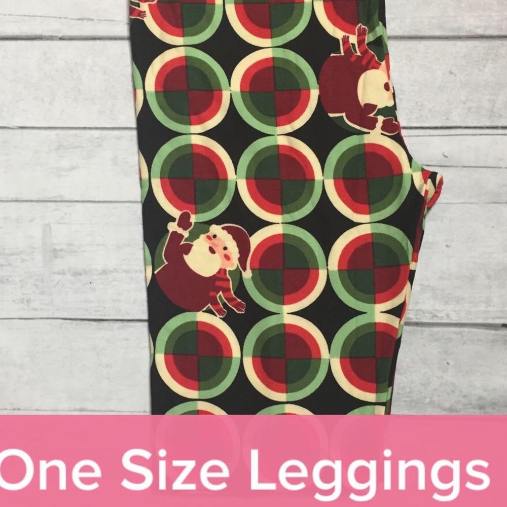 LuLaRoe OS Holiday Leggings